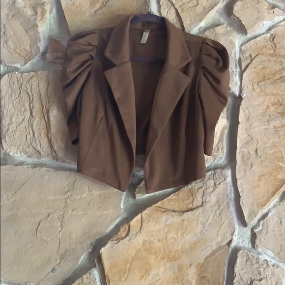 Lovely Day Tops - Lovely Day puff sleeve cardigan